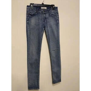 Vigold Skinny Women Size 5/6 Low Rise Stretch Denim Blue Jeans